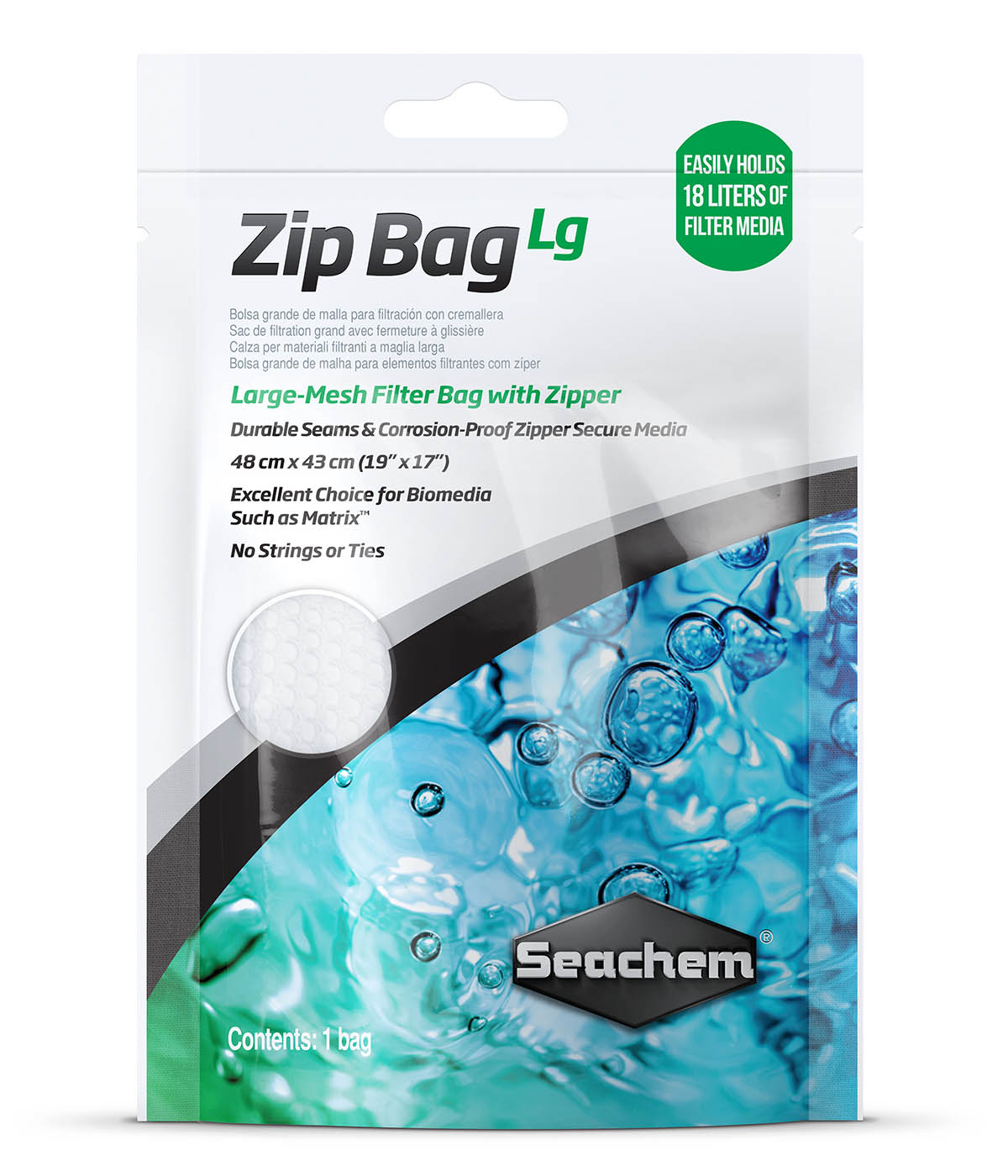 Seachem - Large Zip Bag